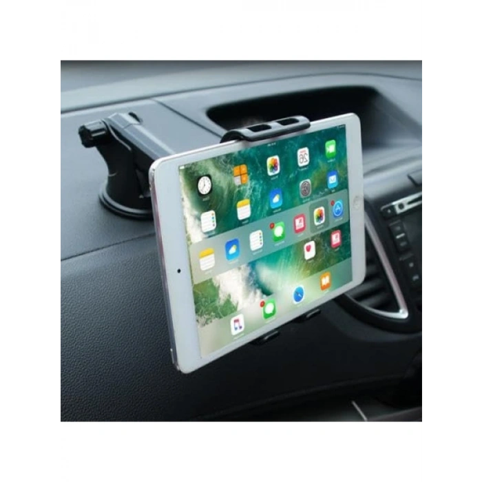 Teleskopik Vantuzlu Araç Tablet Tutucu, Pratik Kullanım
