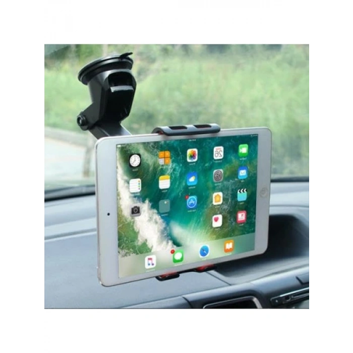 Teleskopik Vantuzlu Araç Tablet Tutucu, Pratik Kullanım