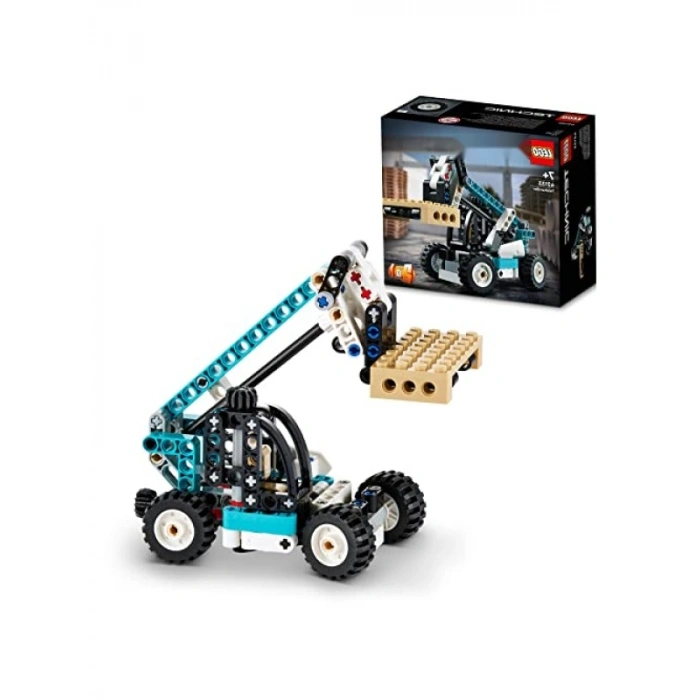 Teleskopik Yükleyici: 2si 1 Arada Yaratıcı Model Yapım Seti