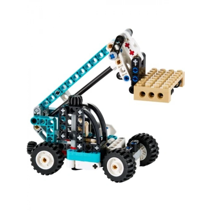 Teleskopik Yükleyici: 2si 1 Arada Yaratıcı Model Yapım Seti