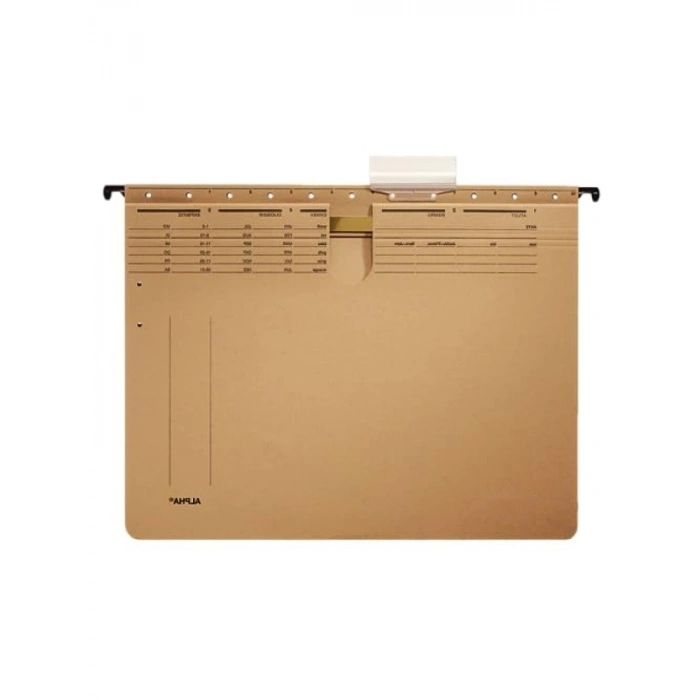 Telli Askılı Dosya (A4, 10lu Paket - Kraft Renk)