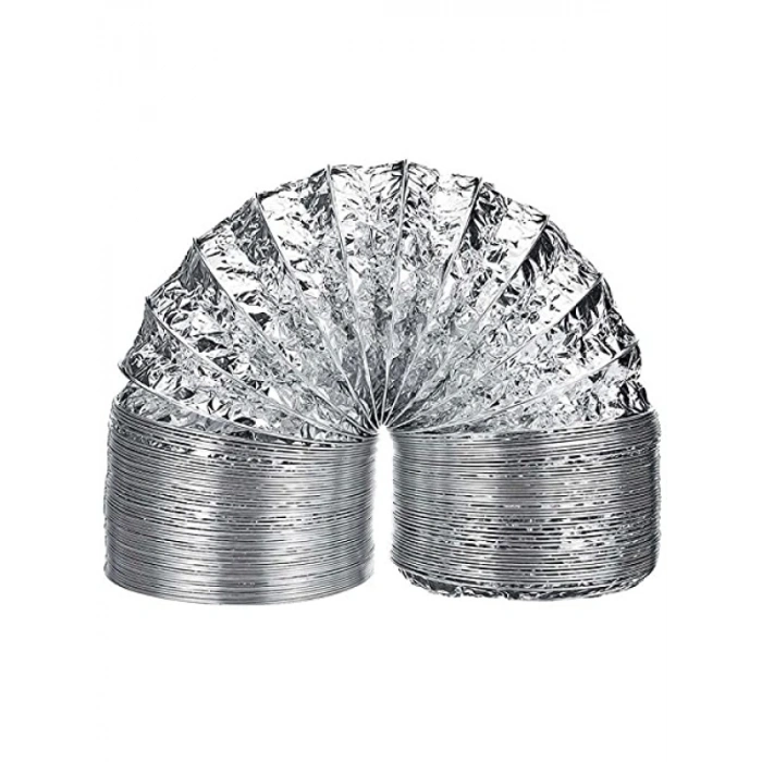 Telli Kopmayan Davlumbaz Baca Aspiratör Borusu, 2 Metre