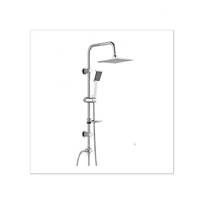 Tema Banyo Rain Quadro Tepe Duş Seti 53240