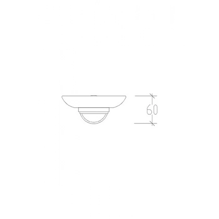 Tema Banyo Solo Katı Sabunluk Krom Paslanmaz 71403