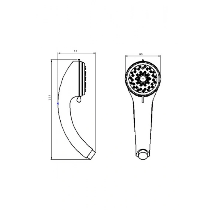 TEMA CLASSIC DUŞ+HORTUM+AYARLANABİLİR ASKILI DUŞ TAKIMI 52060
