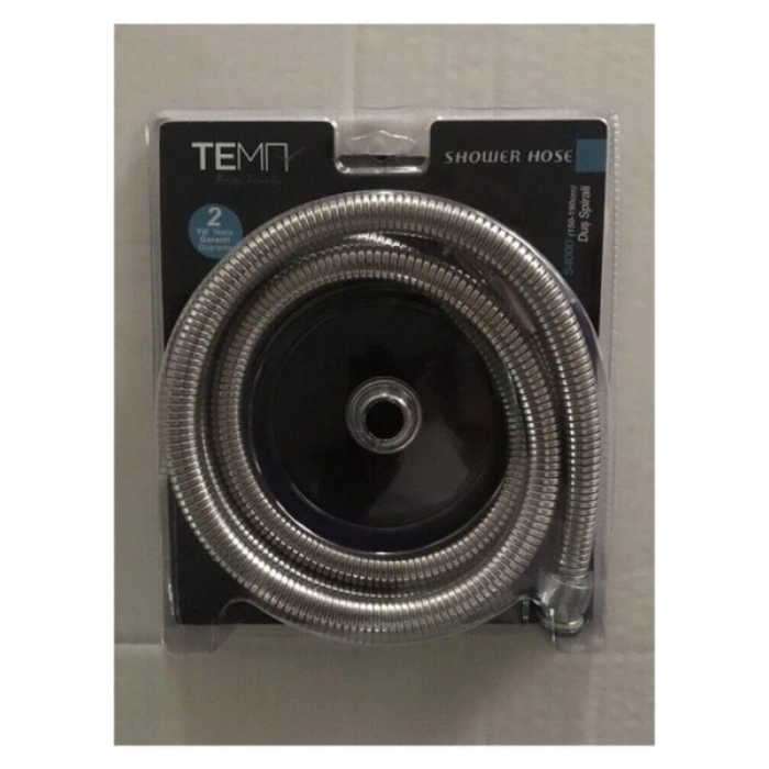 Tema Duş Spiral Hortumu ( 150-190CM) Krom Duş Zinciri 54000 Tema