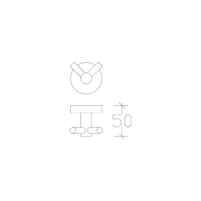 Tema Mare 2Li Banyo Askılık 71223