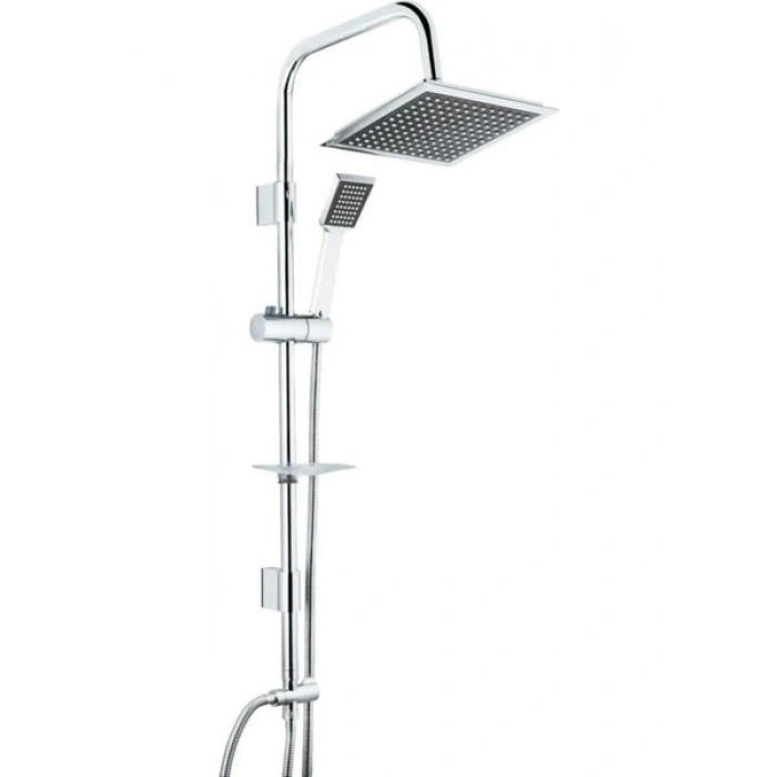 Tema Rain 1f Tepe Duş Seti Krom Renkli Yüksek Basınçlı Ergonomik Kullanım Özellikleri 53260