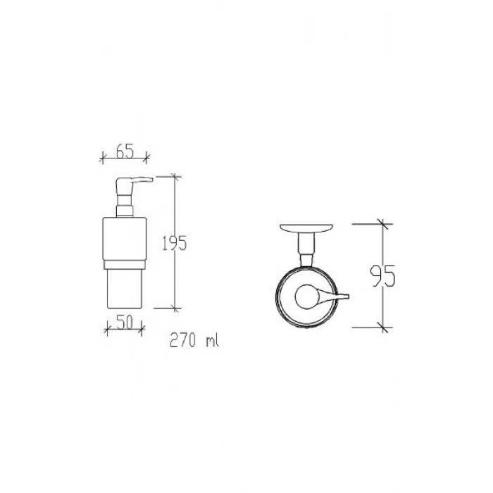 Tema Solo Sıvı Sabunluk 71419