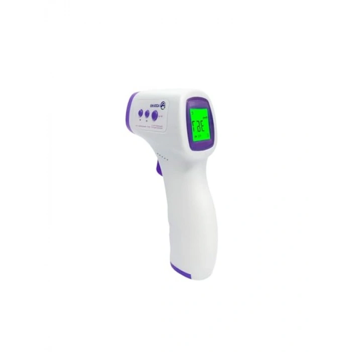 Temassız Dijital Ateş Ölçer - Hafızalı Pilli Termometre
