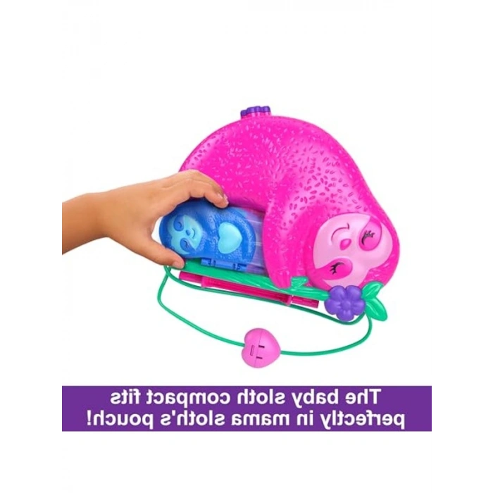 Tembel Hayvan Ailesi Seyahat Oyuncak Seti, Pratik Çanta