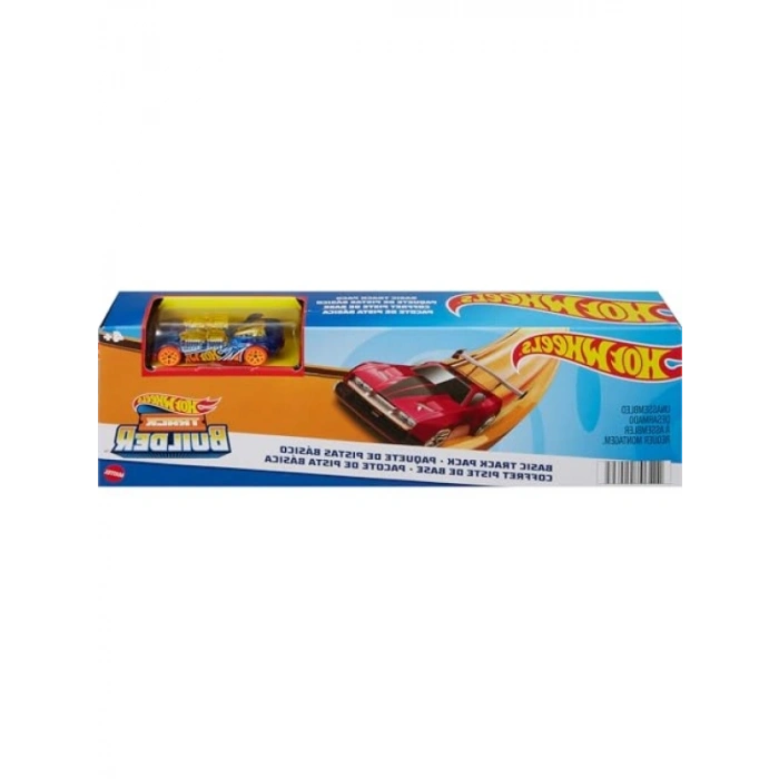 Temel Pist Yapım Seti, 10 Adet Pist Parçası ve 1:64 Ölçekli Araç