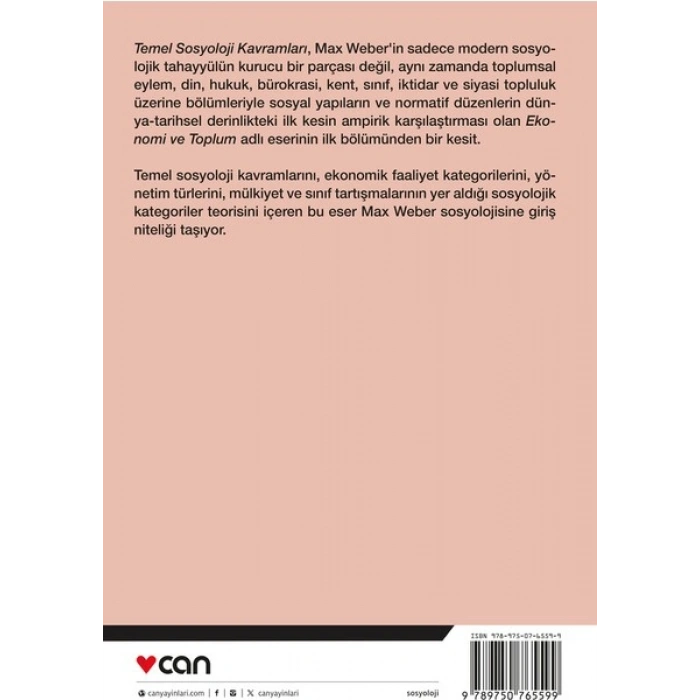 Temel Sosyoloji Kavramları - Max Weber