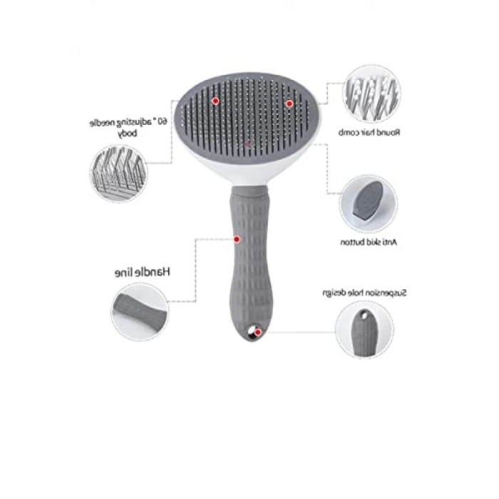 Temizlenebilir Kedi Köpek Kıl Tüy Temizleme Tarağı