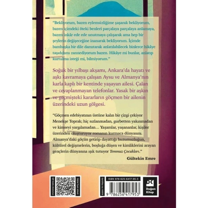Temmuz Çocukları - Menekşe Toprak