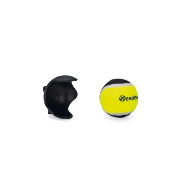 Tenis Topu ve Tutma Aparatı, Mavi/Sarı, 6,3 cm
