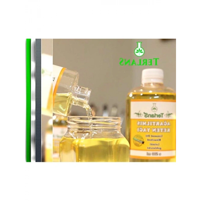Terlans Keten Yağı Resim Yağı Ahşap Koruyucu 250 ml Linseed Oil