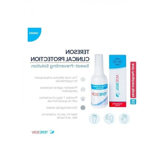 Terleme Önleyici Antiperspirant Sprey, 3 x 50 ml