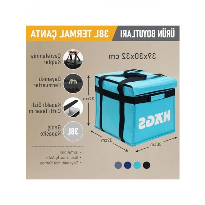 Termal Kamp Çantası, Isı Yalıtımlı Taşıma Çantası, Geniş Hacim