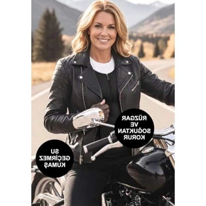 Termal Motorcu Yeleği, Sıvı Geçirmez, Soğuğa Dayanıklı