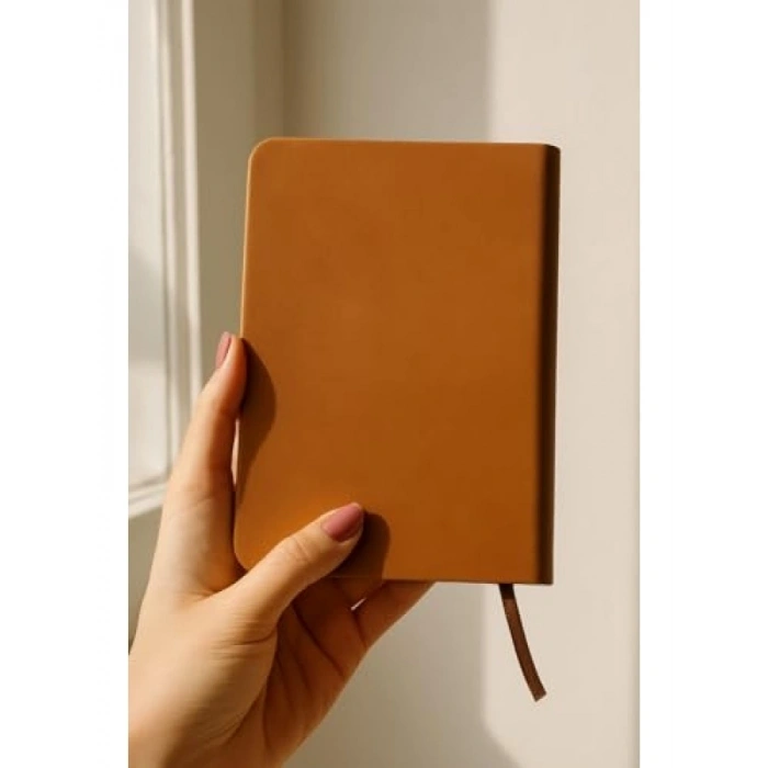 Termo Deri Kapaklı Noktalı Defter - A5 (128 Yaprak)