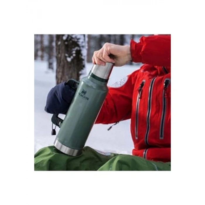 Termos 1.9 L Kapasite ile Sıcak İçecekler İçin Vakumlu Çelik