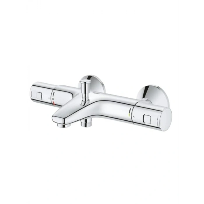 Termostatik Banyo Bataryası, Su Tasarruflu, Krom