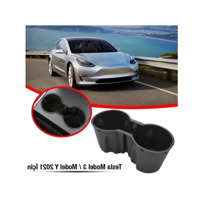 Tesla Araçlar İçin Bardaklık Tutucu