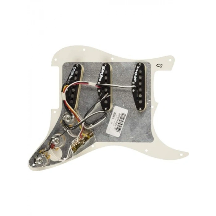 Tex-Mex Manyetiklerle Donatılmış Beyaz Pickguard