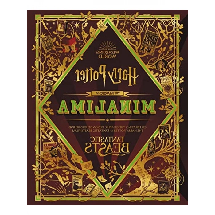 The Magic of MinaLima: Celebrating the Graphic Design Studio Behind the Harry Potter & Fantastic Beasts Films      Ciltli Kapak – 1 Kasım 2022