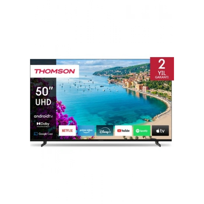 THOMSON 50UA5S13 50 126 Ekran Uydu Alıcılı 4K Ultra HD Smart Android LED TV