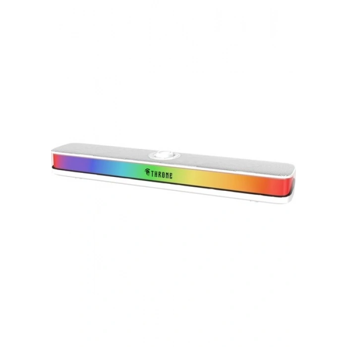 Throne Harmony 5W*2 Chromatic RGB 50mm Sürücülü Premium Soundbar Speaker (Bluetooth v5.3+Type C Çift Mod)