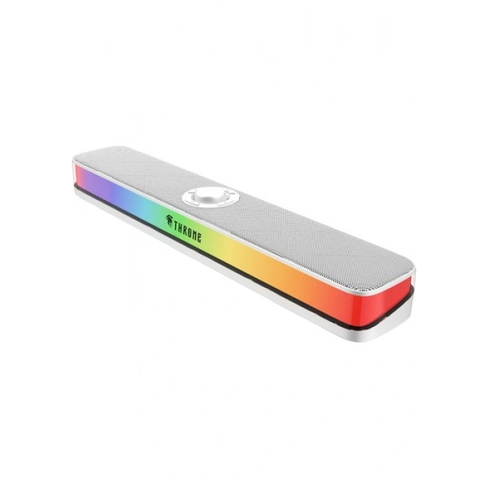 Throne Harmony 5W*2 Chromatic RGB 50mm Sürücülü Premium Soundbar Speaker (Bluetooth v5.3+Type C Çift Mod)