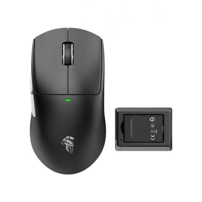 Throne Hydra Core 24.000 Dpi Paw 3311 Değiştirilebilir Batarya Şarj Istasyonu & Makro Yazılım Ptfe Kaplama Kablosuz Gaming Mouse (2.4ghz + Bt + Type-C)