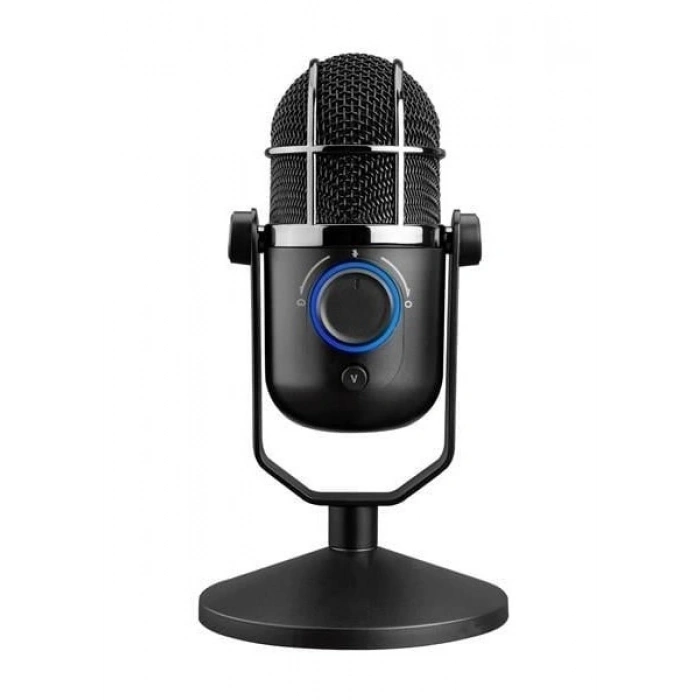 Thronmax M3PLUS Mdrıll Dome Plus Siyah USB 96KHZ 24BIT Hd 2tip Kayıt 3,5mm Ses Kontrol Ledli Mikrofon