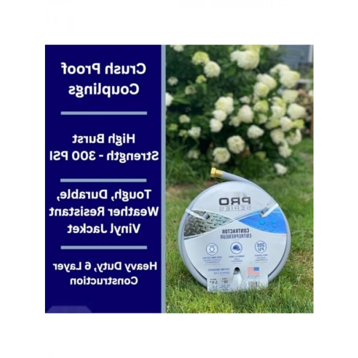 Ticari Kullanım İçin Dayanıklı Bahçe Hortumu, 60 ft Uzunluk