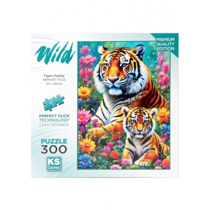 Tigers Family Puzzle 300 Parça