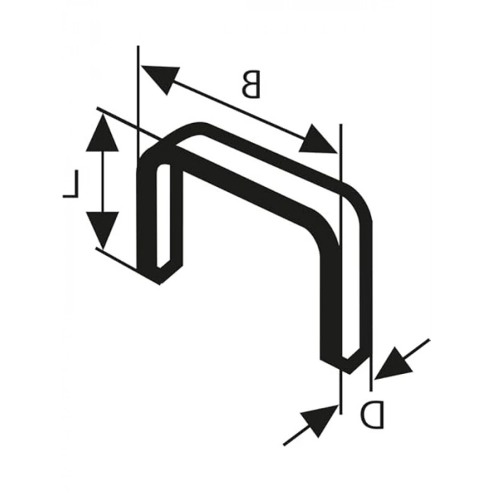 Tip 53 Zımba Teli, 4x0.74mm, 6mm Uzunlukta