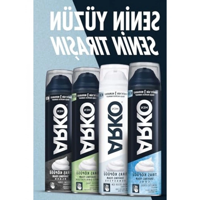Tıraş Köpüğü, 200 mL, Rahat ve Konforlu Tıraş Deneyimi