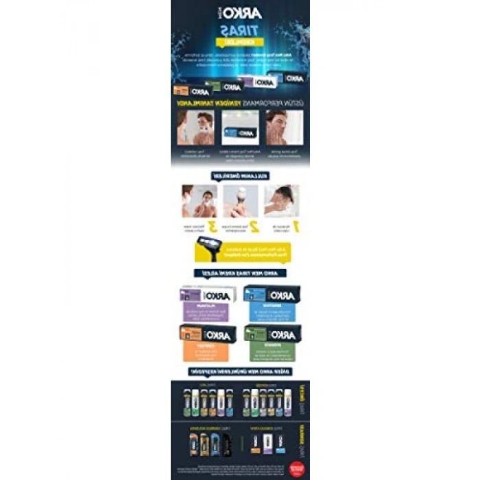 Tıraş Kremi - 100 gr Hassas Ciltler için