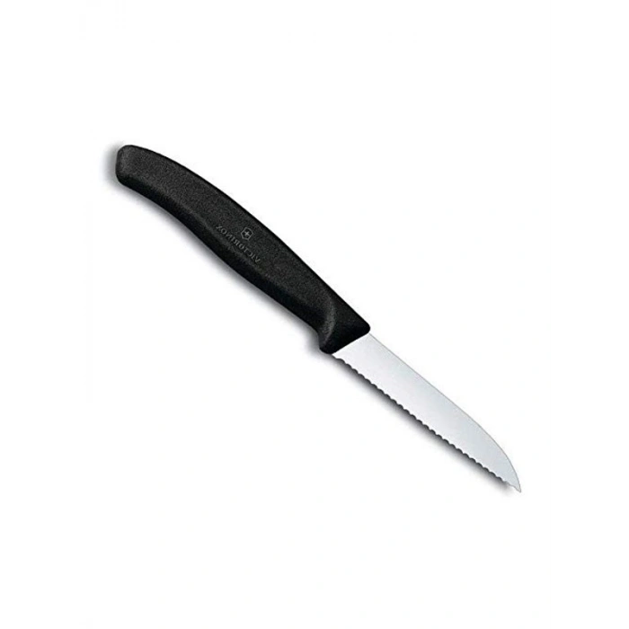 Tırtıklı Soyma Bıçağı - 8cm, Dayanıklı ve Kullanışlı Tasarım