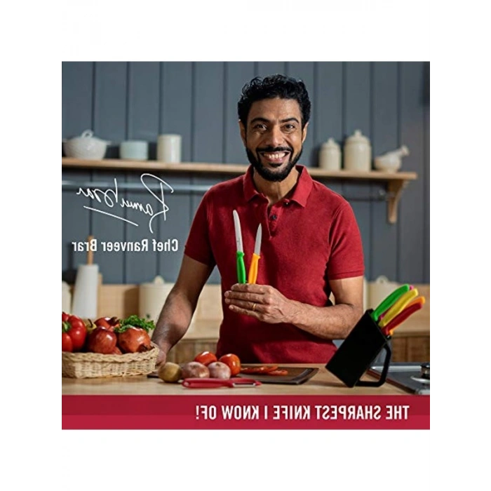 Tırtıklı Soyma Bıçağı - 8cm, Dayanıklı ve Kullanışlı Tasarım