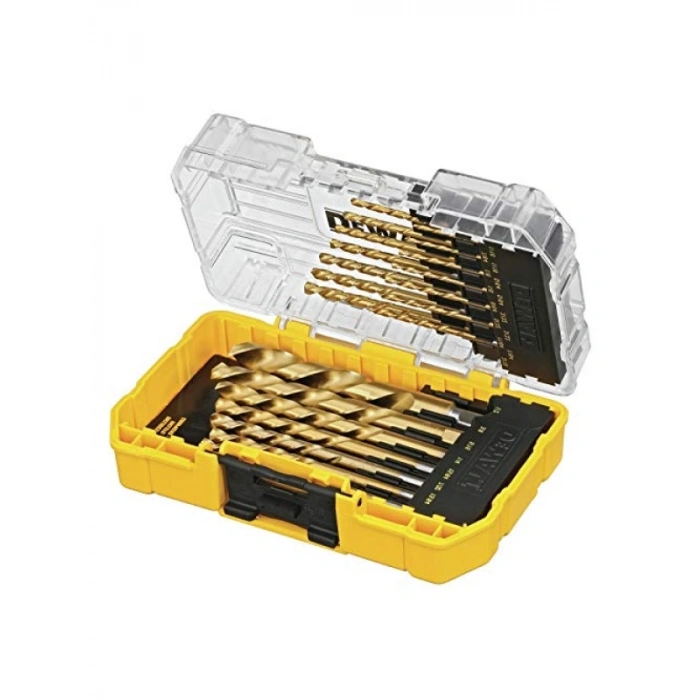 Titanyum Kaplamalı Matkap Ucu Seti, 21 Parça