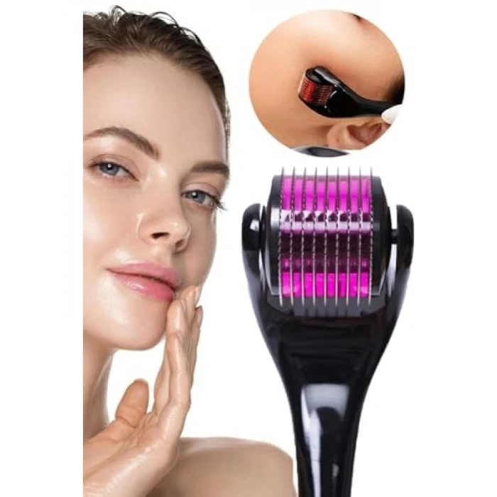 Titanyum Uçlu Dermaroller - 0.50 mm İğneli Cilt Yenileyici Alet