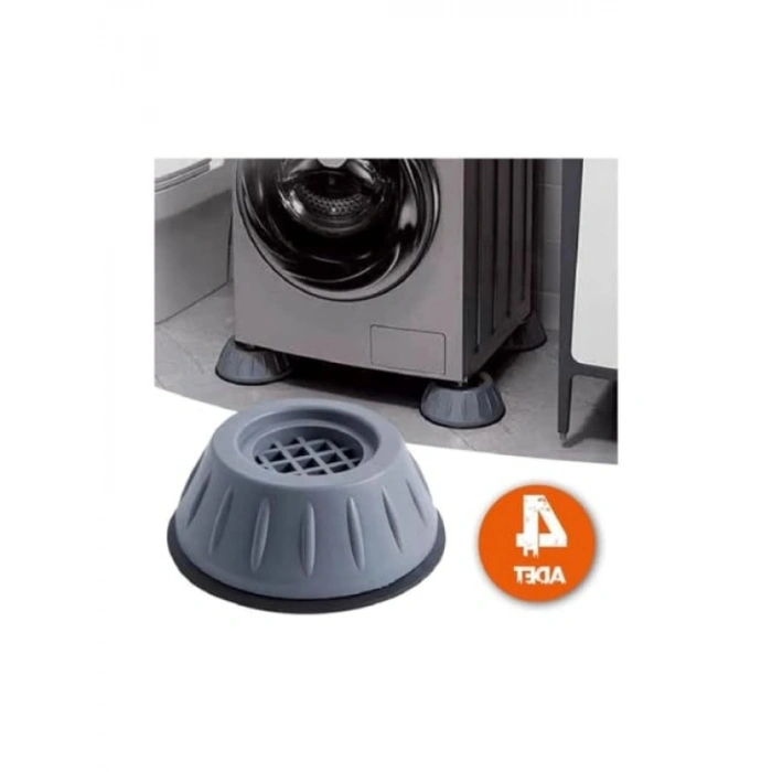 Titreşim Önleyici Çamaşır Makinası Ayağı - 4lü Set