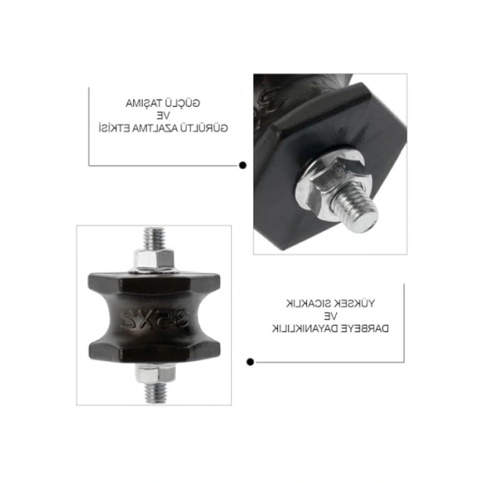 Titreşim Önleyici Klima Dış Ünite Takozu, 4lü Set