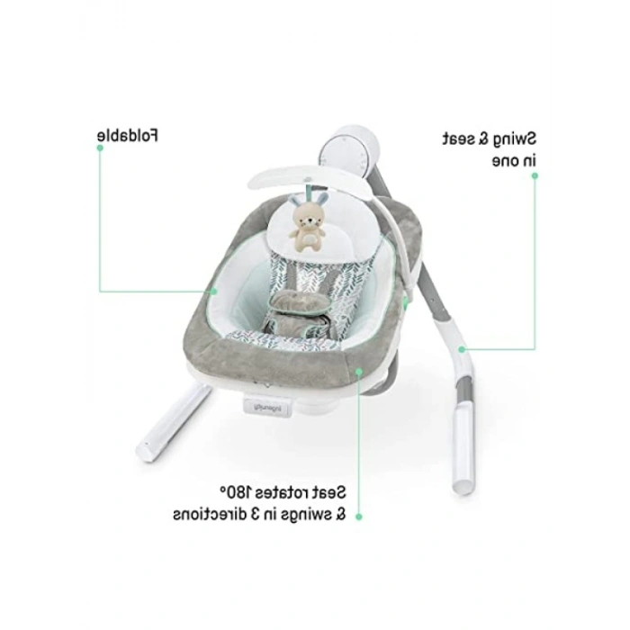 Titreşimli Bebek Salıncağı - Çok Yönlü, 0-9 Ay İçin