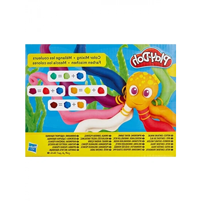 Toksik Olmayan Gökkuşağı Oyun Hamuru, 8li Paket