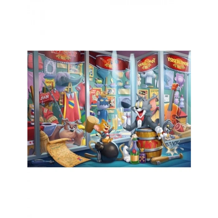 Tom ve Jerry, 1000 Parça Puzzle Eğlencesi