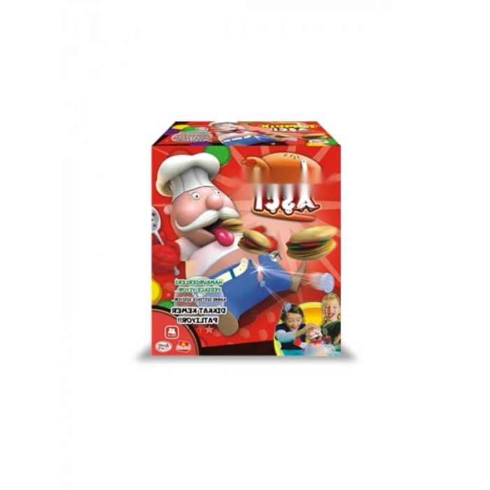 Tombik Aşçı Oyunu - Eğlenceli Hamburger Yeme Yarışı